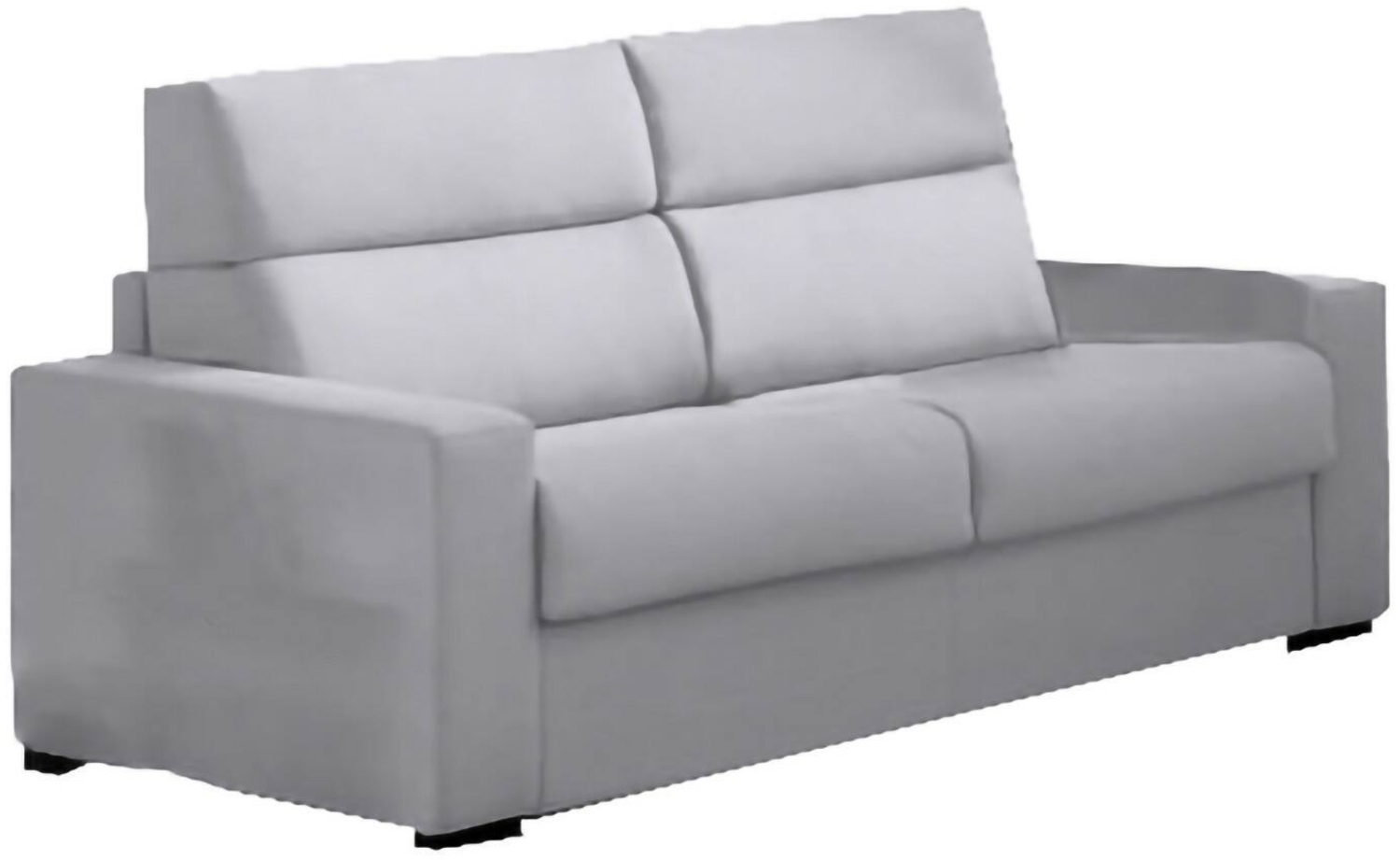 Dmora 2-Sitzer Schlafsofa Casabona, Schlafsofa fürs Wohnzimmer, gepolstert, abnehmbar, 100 % Made in Italy-Qualität, 180x95 h100 cm, Grau Bild 1