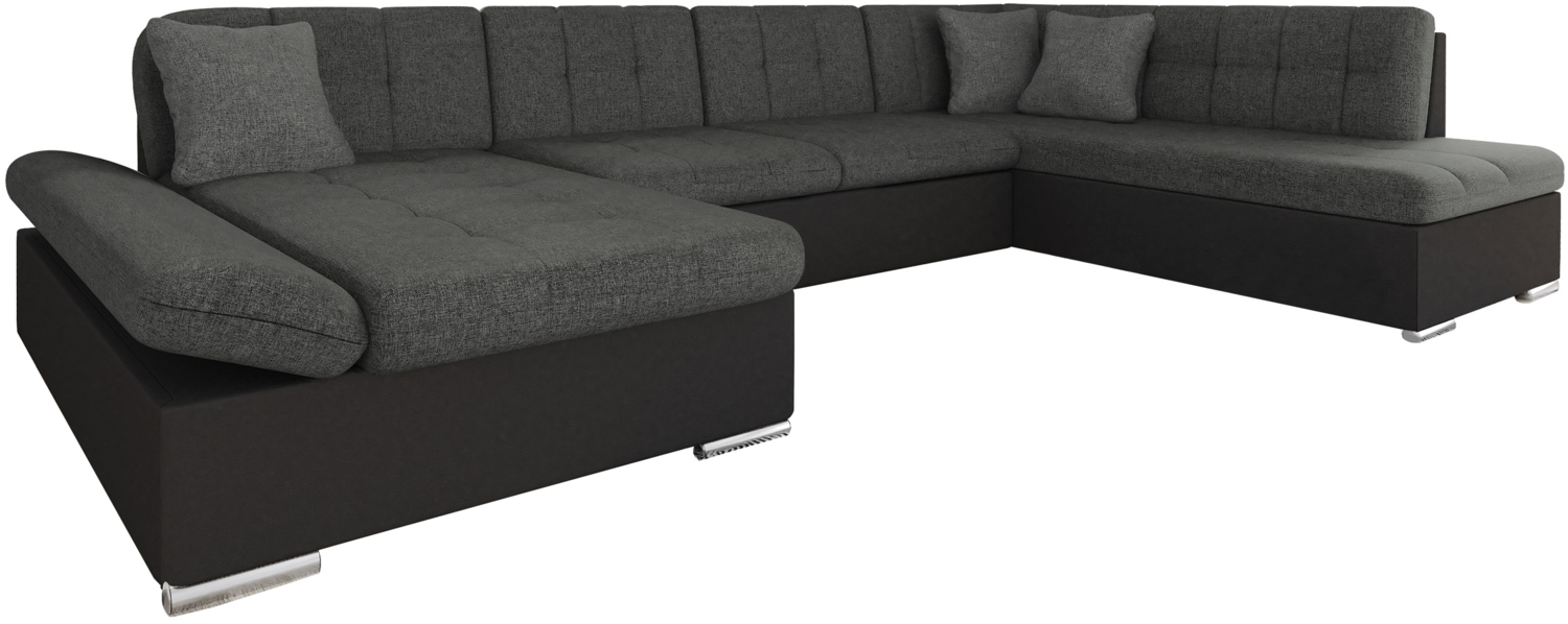 Wohnlandschaft Bergen (Farbe: Soft 011 + Lux 06 + Lux 05, Seite: Links) Bild 1