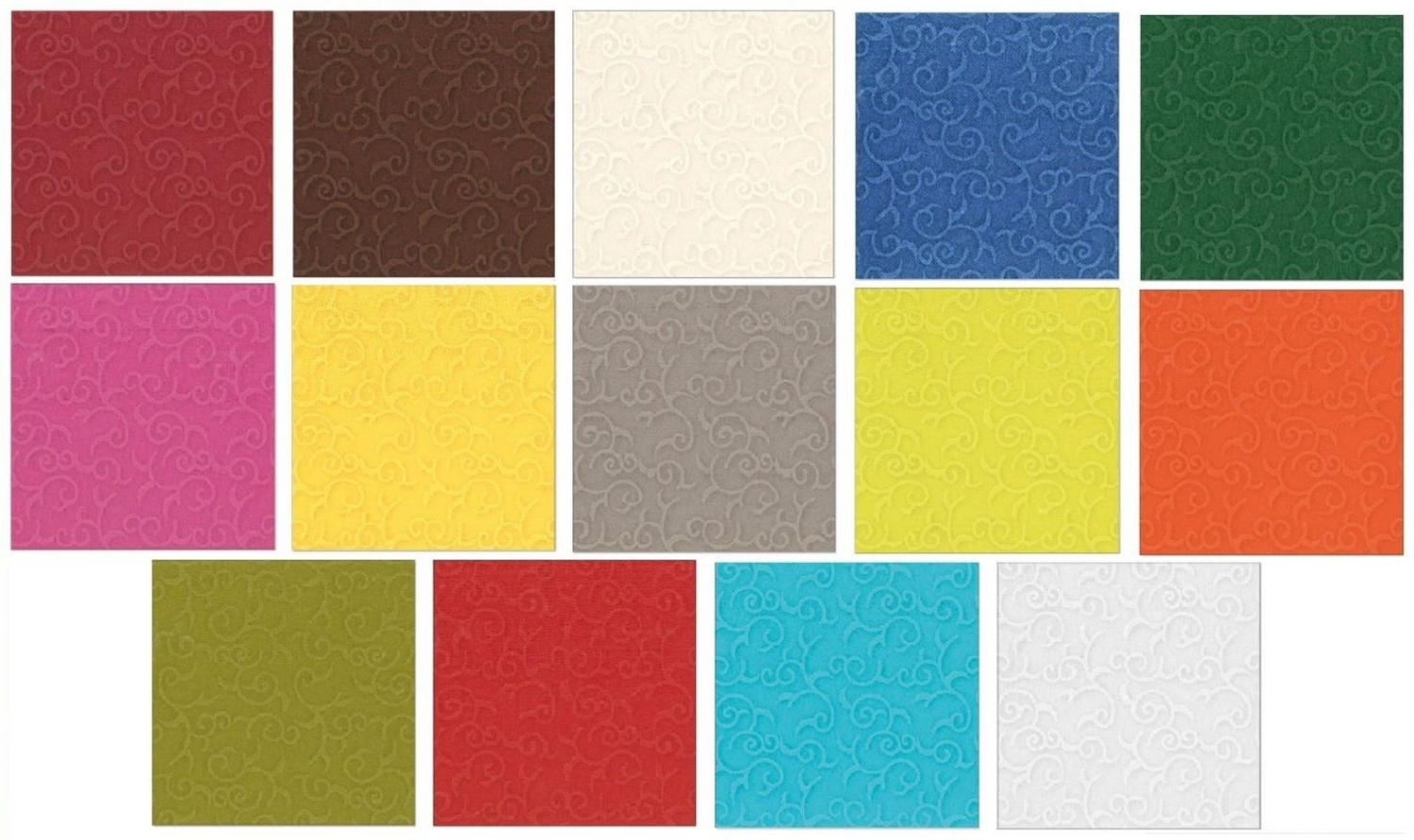 50 Servietten "ROYAL Collection" 1/4-Falz 40 cm x 40 cm limonengrün "Casali" Bild 1
