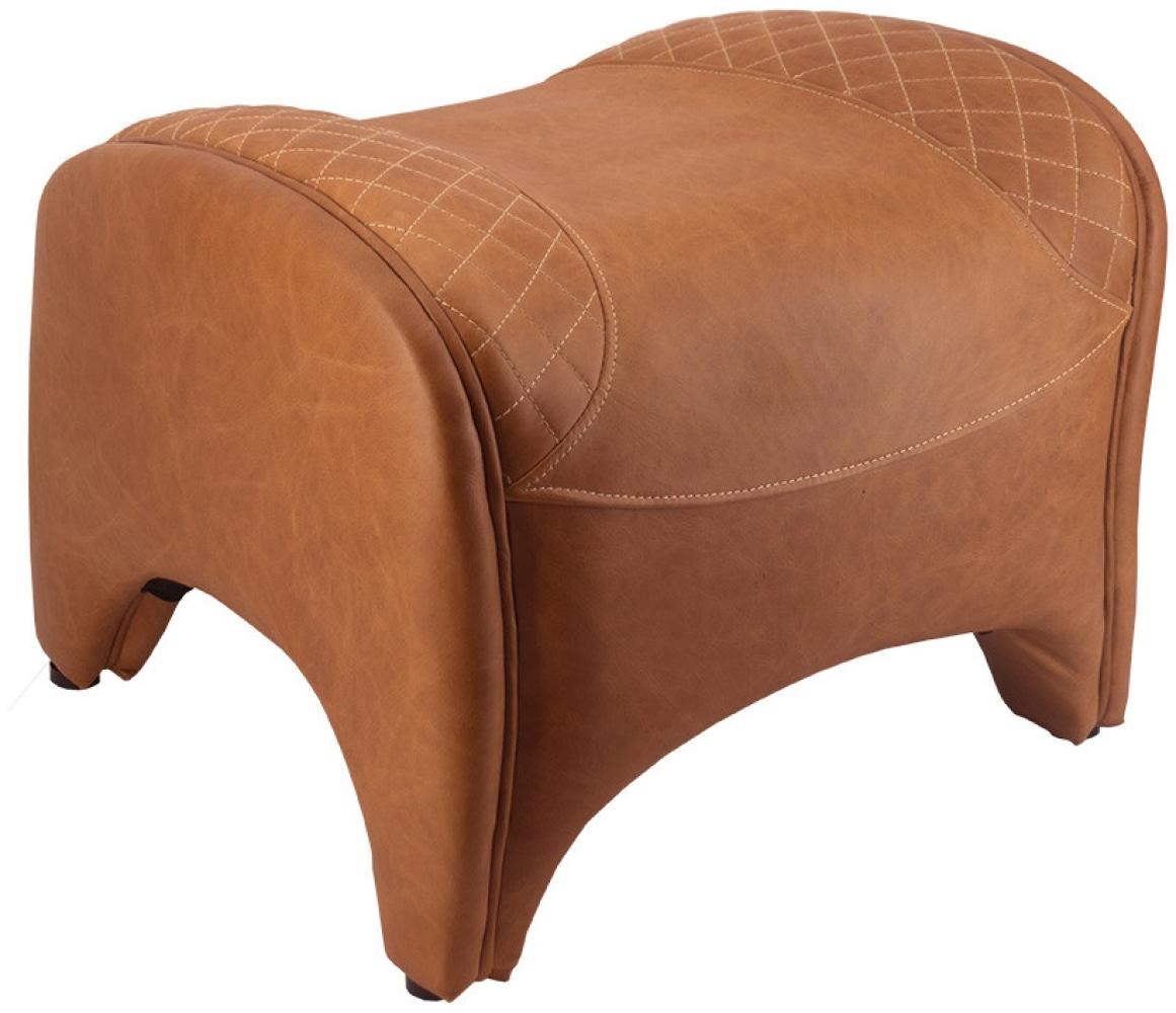 Fußhocker Whitehorse Columbia Brown Bild 1