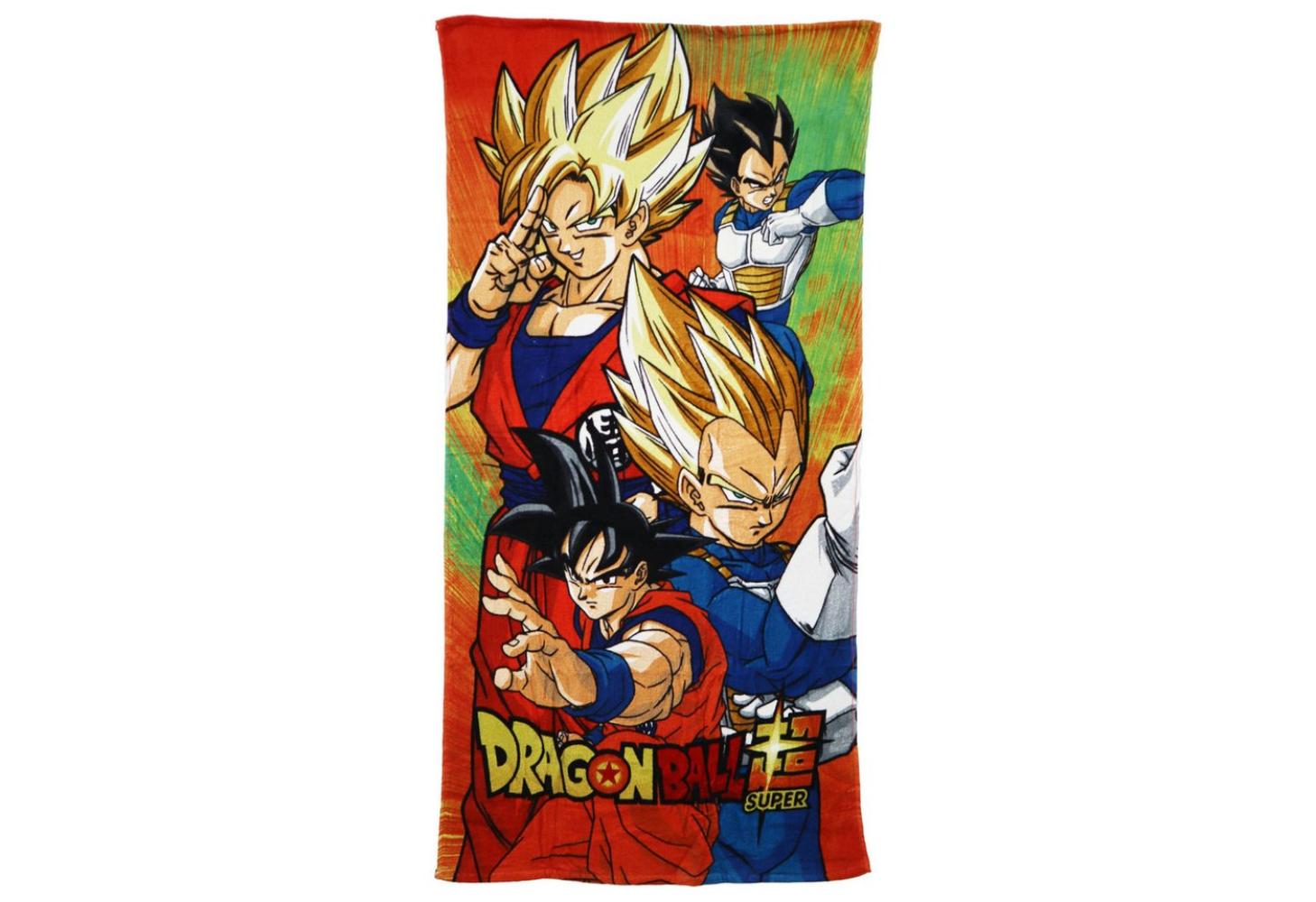 Dragon Ball Strandtuch Dragonball Z Goku Badetuch 70x140 cm 100% Baumwolle Bild 1