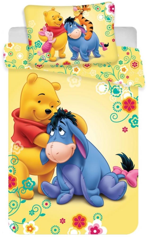 Disney 'Winnie Pooh' Kinderbettwäsche 100x135 cm Bild 1