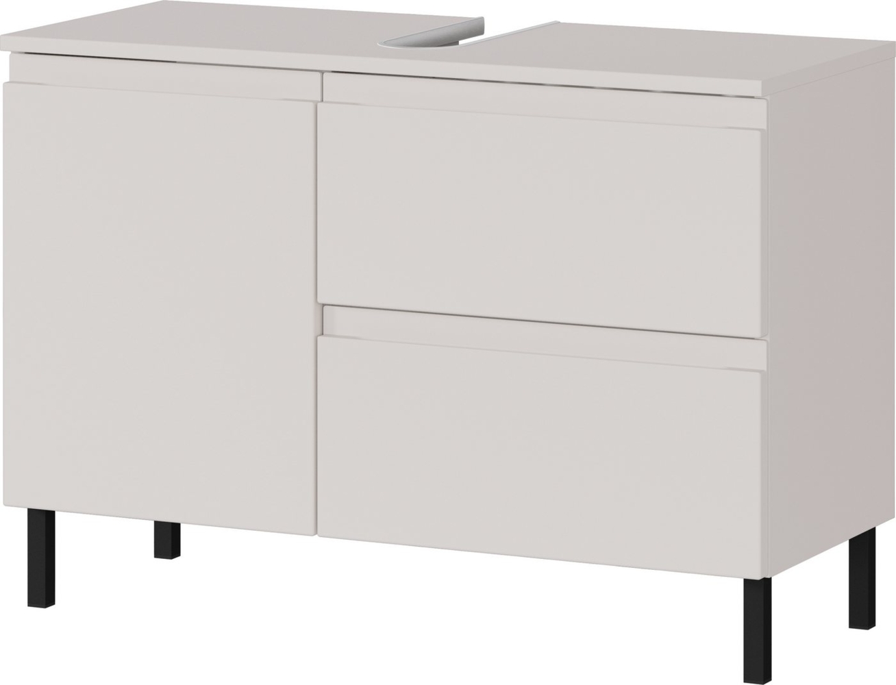 GERMANIA Waschbeckenunterschrank Scantic (1-St) mit Siphonausschnitt Bild 1