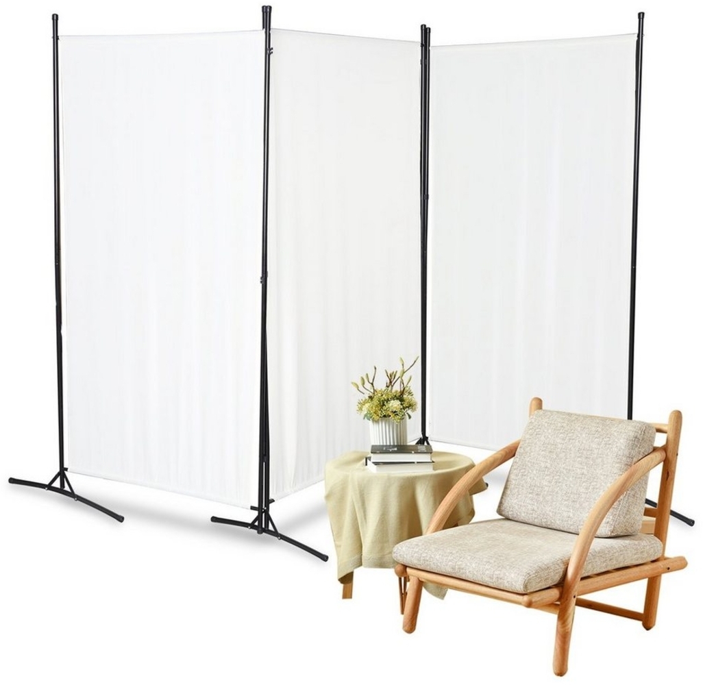 Clanmacy Paravent Paravent Sichtschutz Raumteiler Trennwand Zimmer klappbar Bild 1