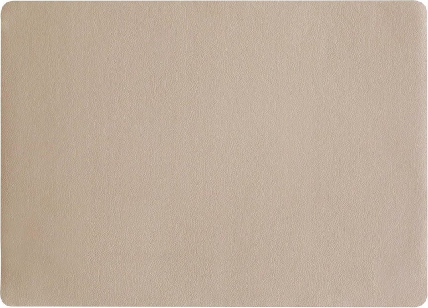 ASA Selection 7801420 Lederoptik Tischset, 46 x 33 cm, Polychlorid, stone Bild 1