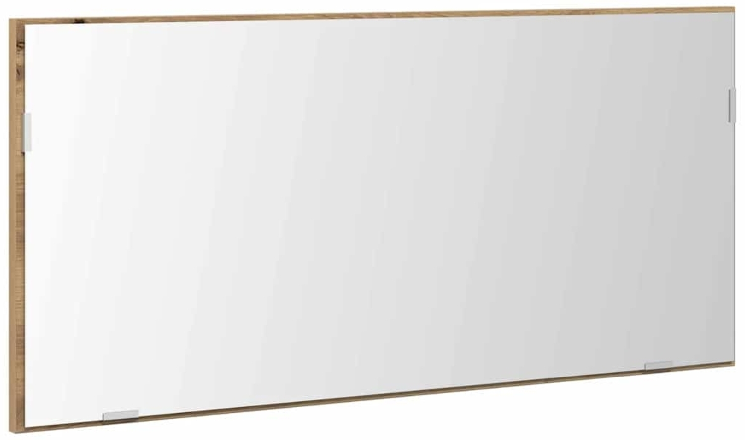 vidaXL Spiegel Artisan-Eiche 80 x 37 cm Glas und engineered Holz 863307 Bild 1