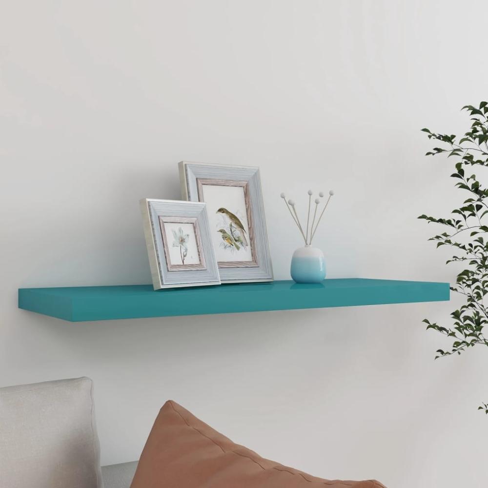 Wandregal >3016416< (LxBxH: 80 x 23,5 x 3,8 cm) in Blau - 80 x 23,5 x 3,8 (LxBxH) Bild 1
