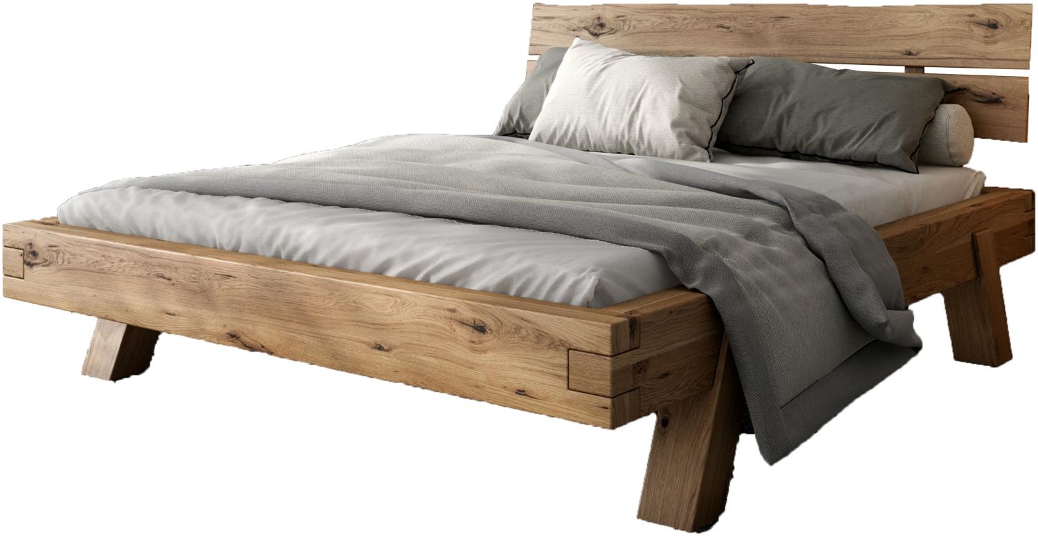 Futonbett HEINRICH Rustic-Eiche 140x200 cm Bild 1