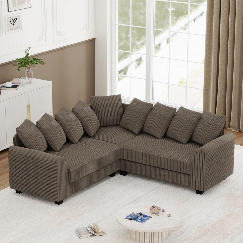 Modulares Kombi-Sofa, mit Lenkenkissen für verschiedene Szenen wie das Wohnzimmer Bild 1