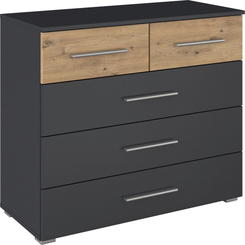 rauch Schubkastenkommode Sideboard Kommode Schubladenkommode TARRAGONA, mit 5 geräumigen Schubladen in trendigen Farben MADE IN GERMANY Bild 1