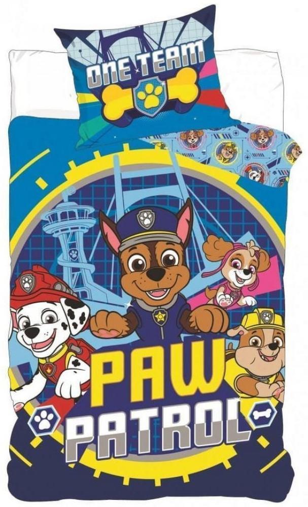 BrandMac Babybettwäsche PAW Patrol Baby- Bettwäsche Set "one Team" 100 x 135 cm, 2 teilig Bild 1