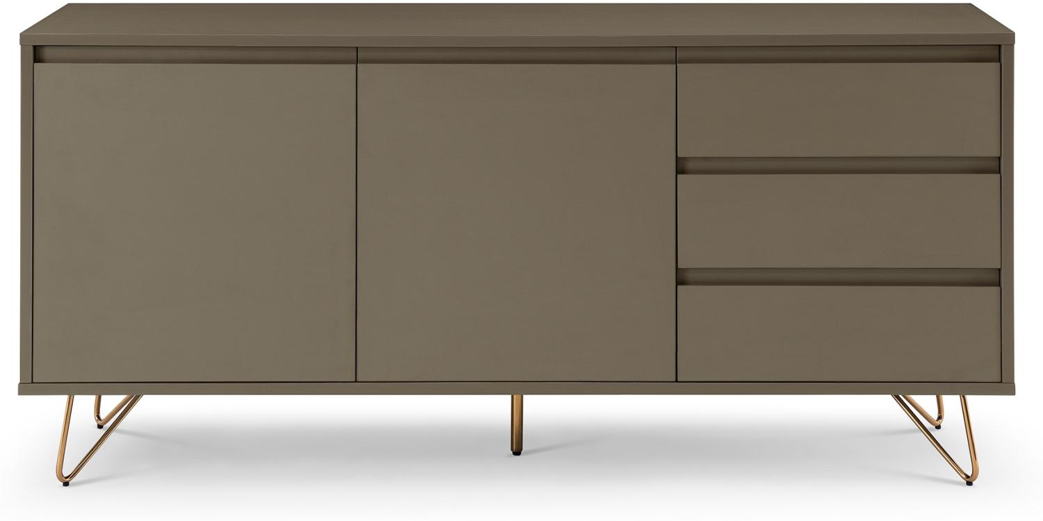 Sideboard mit 2 Türen 3 Schubladen Kommode Highboard Wohnzimmerschrank Anrichte Bild 1