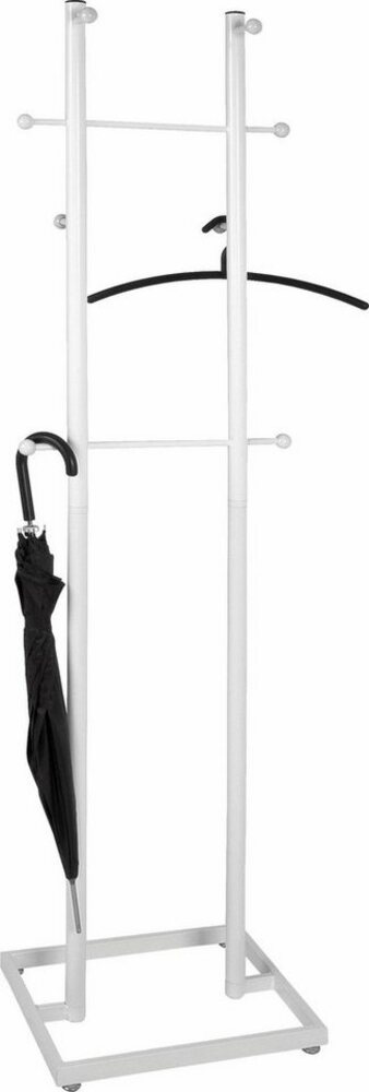 HAKU Möbel Garderobenständer - weiß - H. 175cm x B. 45cm - HAKU-88381 Bild 1