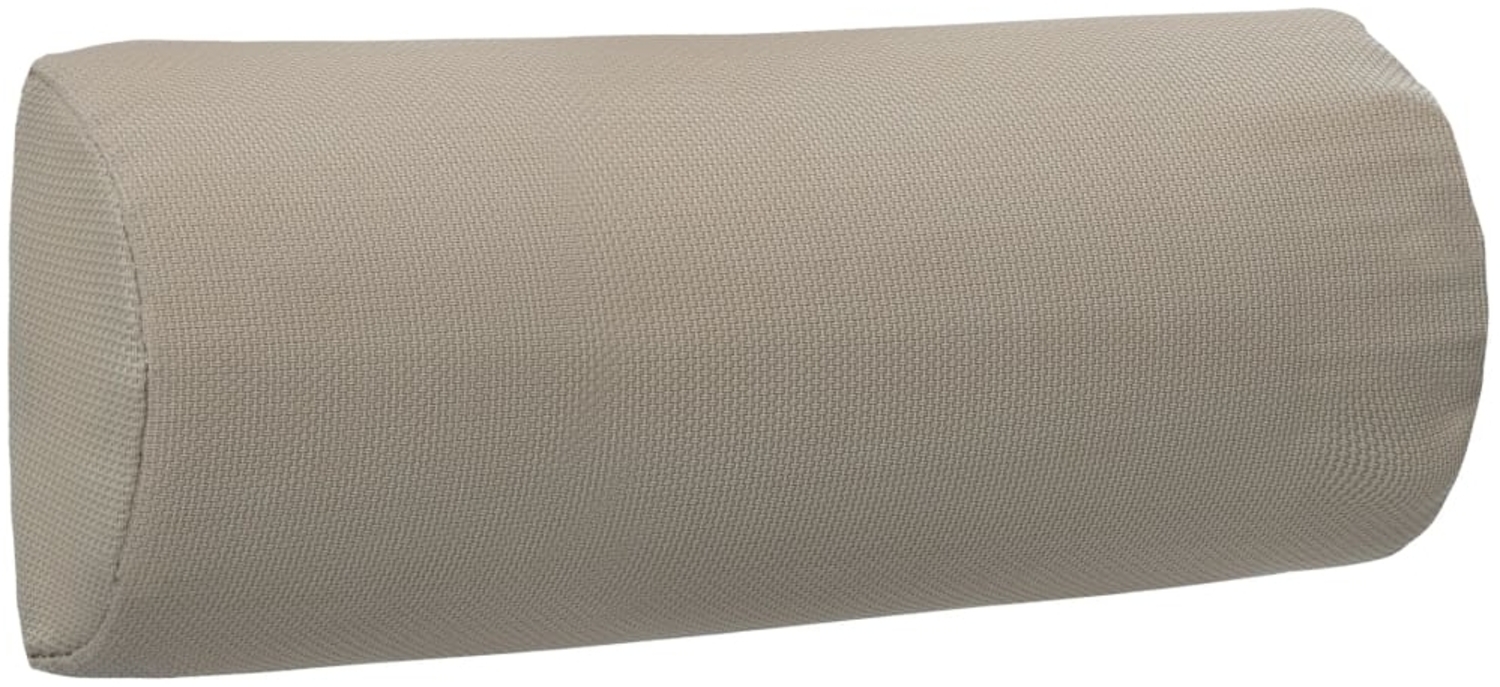 vidaXL Kopfstütze für Liegestuhl Taupe 40 x 7,5 x 15 cm Textilene 47934 Bild 1