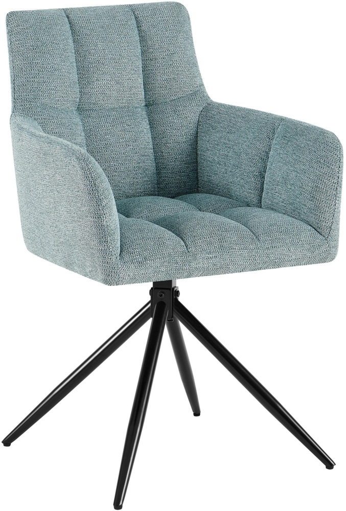 CLP Esszimmerstuhl Jonah Stoff,türkis Bild 1