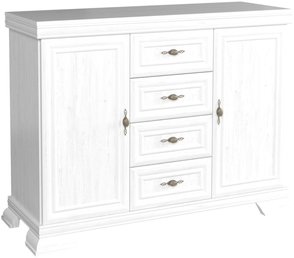 Kommode "Kora" Sideboard 128cm Anrichte andersen pinie rustikal Bild 1