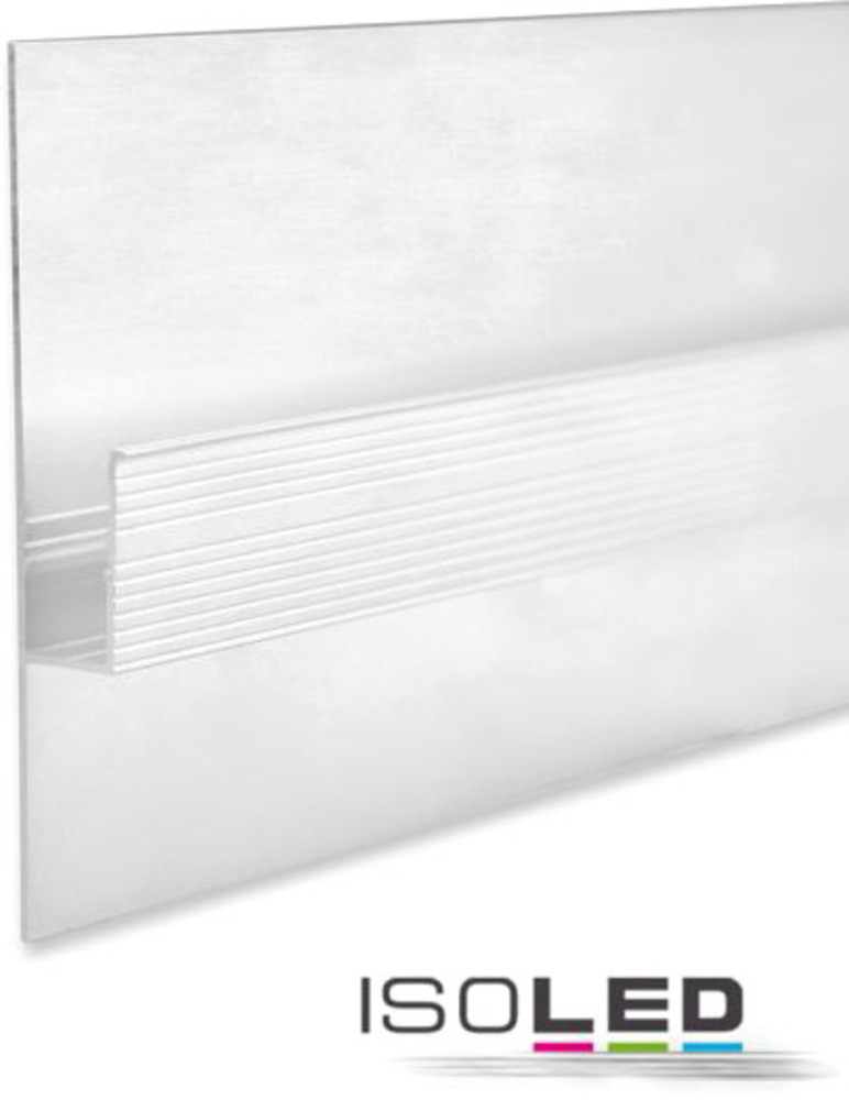 ISOLED LED Trockenbauprofil Schattenfuge 40, weiß RAL 9010 200cm Bild 1