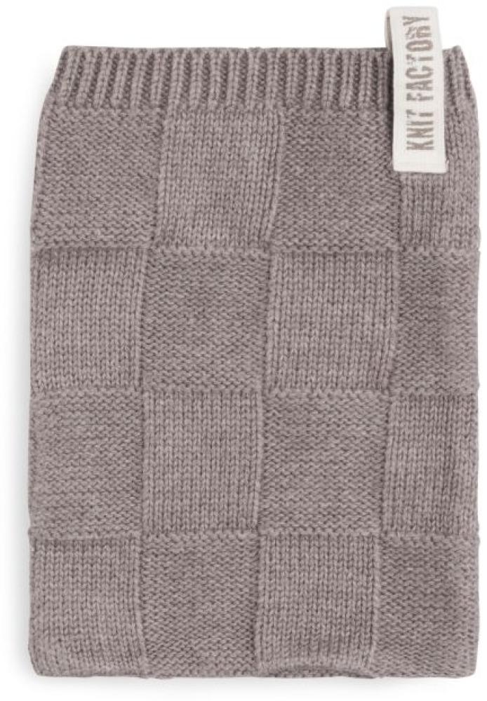 Knit Factory Ivy Waschlappen 12x24 cm Braun Bild 1