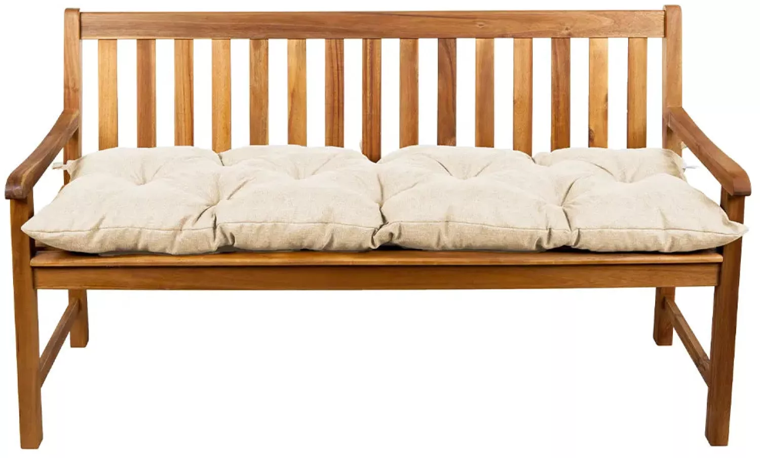 Gutekissen® Bankauflage Stuhlkissen Hollywoodschaukel Garten LS (160x50, Creme) Bild 1