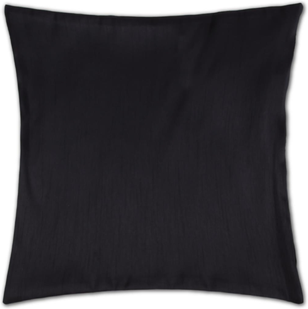 Kissenhüllen 40x40 Alessia, Auswahl: schwarz - jet black ohne Füllung Bild 1