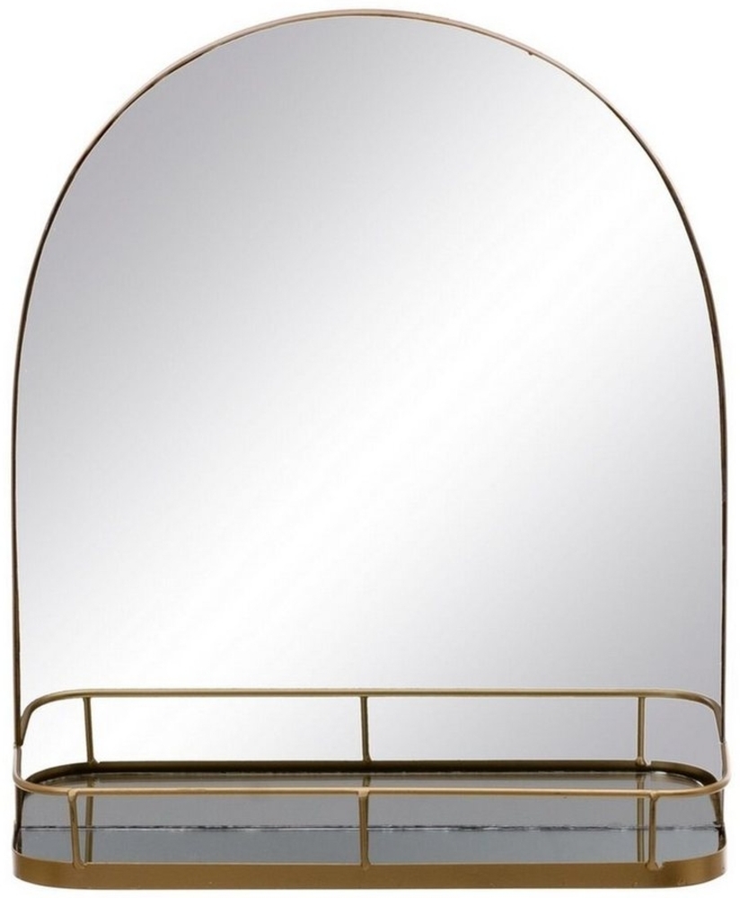 Bigbuy Spiegel Wandspiegel 40 x 12 x 46,5 cm Gold Metall Bild 1