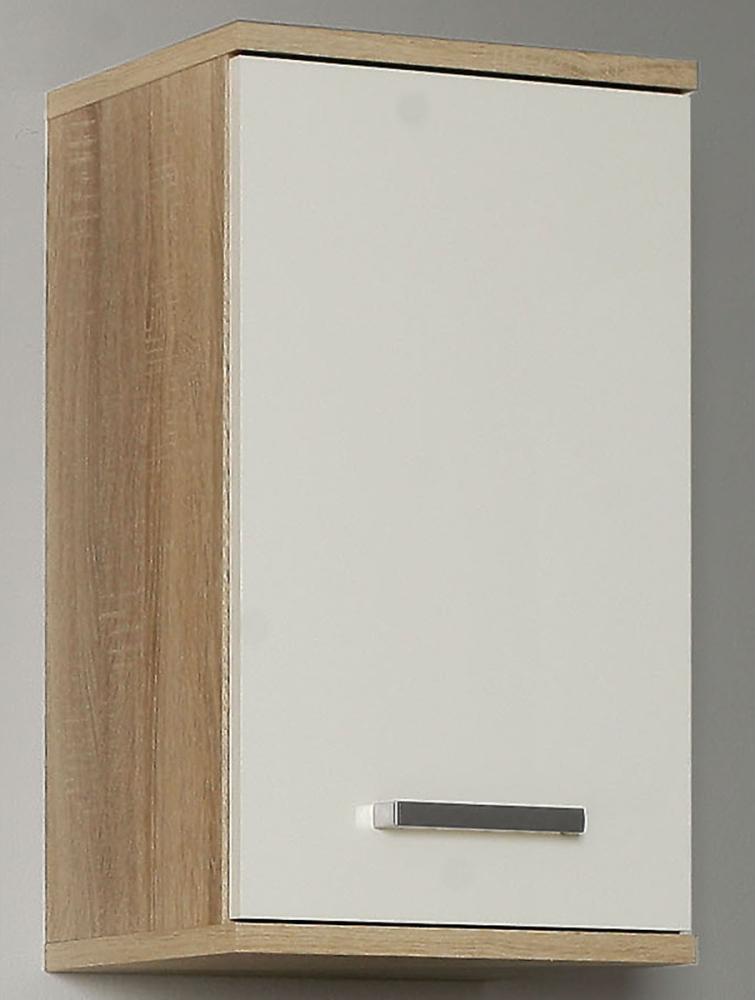 Hängeschrank >Aggi< in Sonoma-Eiche aus Metall - 40.2x68.8x29cm (BxHxT) Bild 1