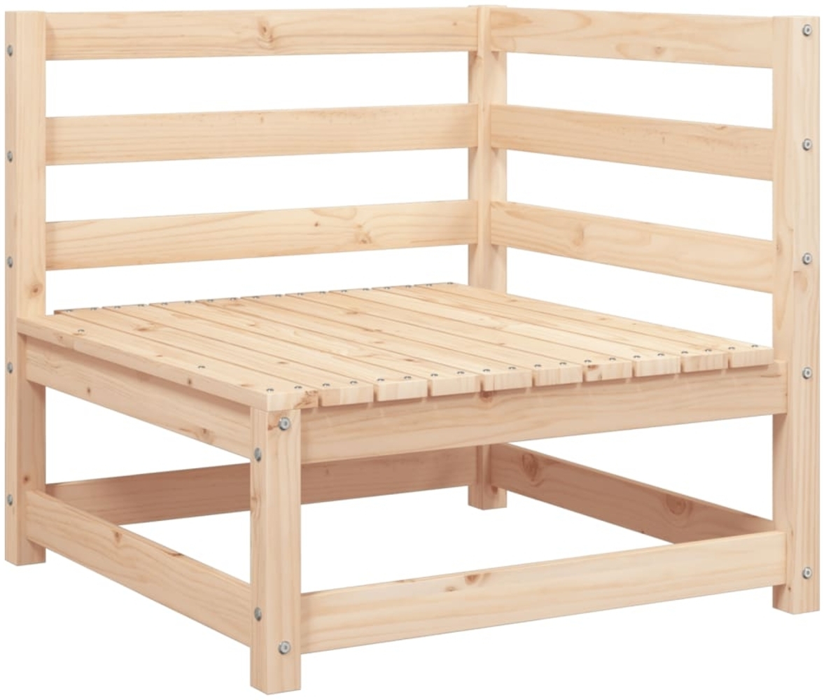vidaXL Garten-Ecksofa 70x70x67 cm Massivholz Kiefer 837900 Bild 1