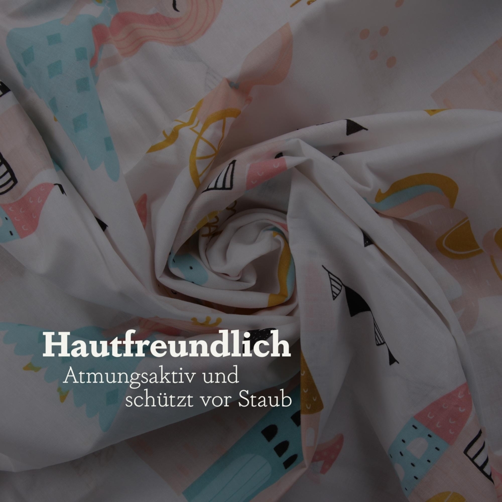 Kinder Betten-Set inkl. Bettwäsche 100x135cm / 40x60cm Prinzessin Bild 1