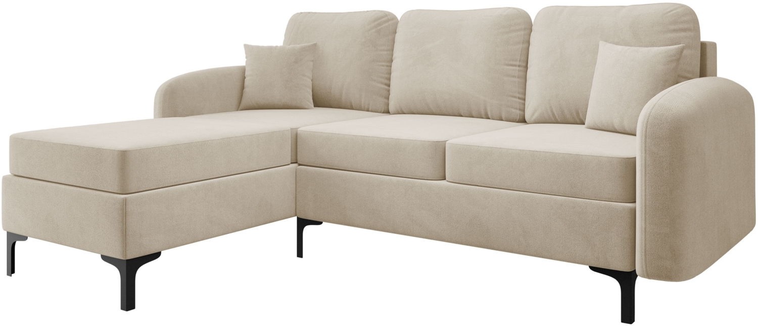 Ecksofa Vadrin L, Seite: Links, Farbe: Manila 02 Bild 1
