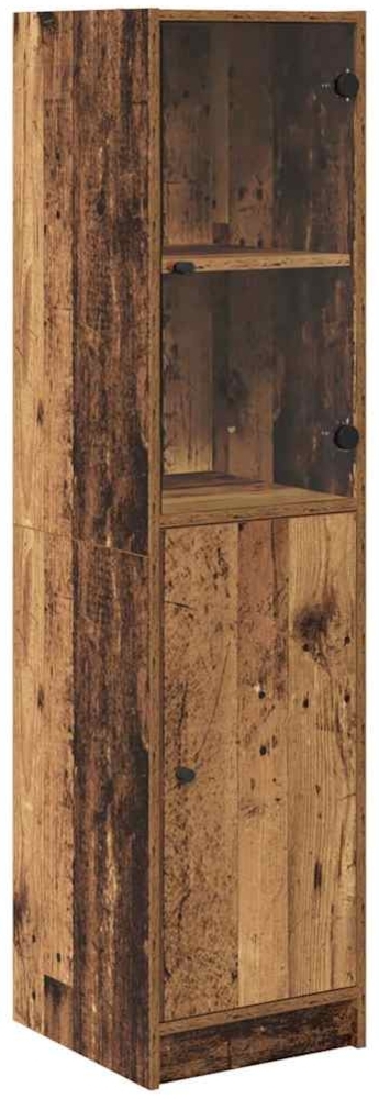 vidaXL Highboard Altholz 35 x 37 x 142 cm Holzwerkstoff 882904 Bild 1