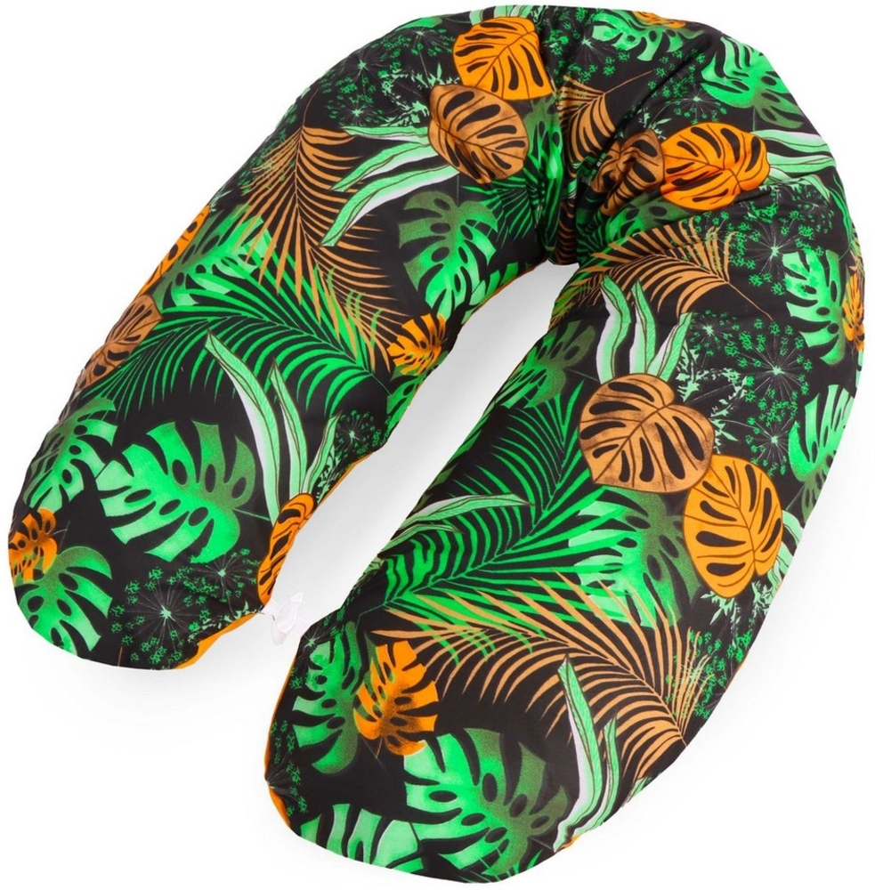 Amilian Stillkissen XXL 170 cm - Schwangerschaftskissen & Seitenschläferkissen mit Bezug, - Lagerungskissen - Nursing Pillow - Pregnancy Pillow, mit Füllung, Schlafkissen für Seitenlage - Körperkissen Bild 1