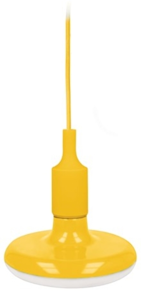 E27 Stylische LED Hängelampe Hängeleuchte Pendelleuchte Lampe 18W 1620lm Gelb Neutralweiß inkl. Fassung 1 Meter in Rot Bild 1