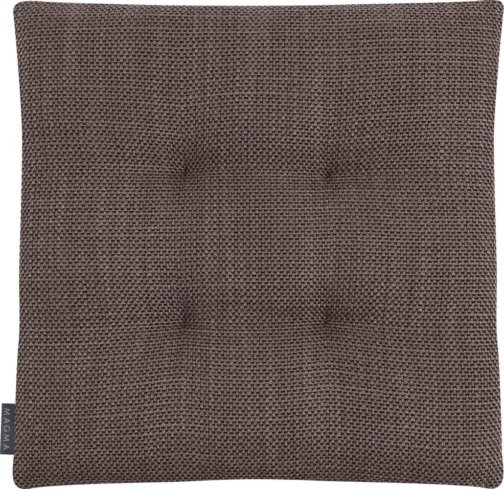 Magma Stuhlkissen Austin|42x42x6 cm| taupe Bild 1