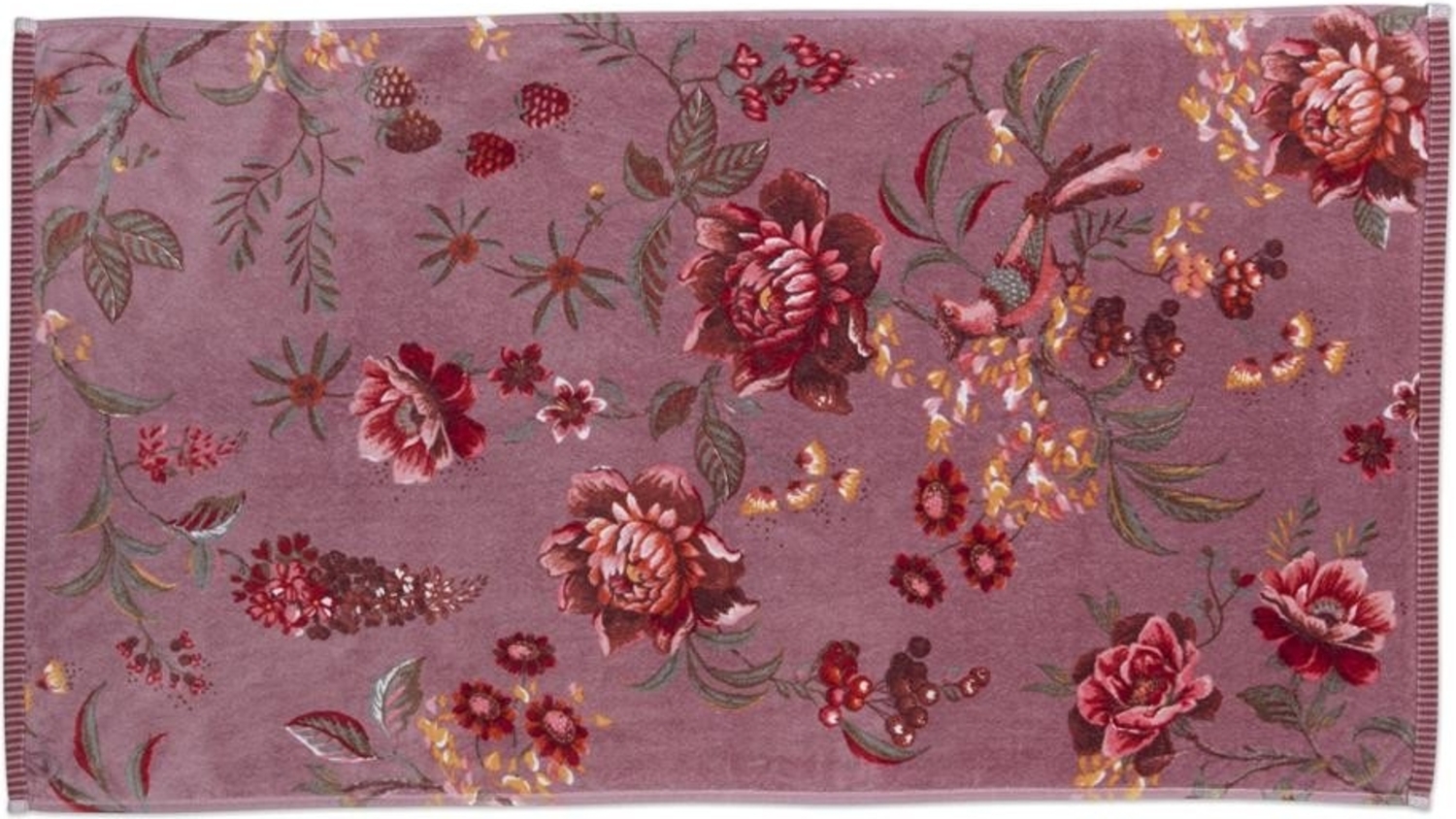 PiP Studio Gästehandtücher Pip Studio, 3er-Set Gästehandtücher, Secret Garden, 30x50, Mauve, (3er Set, 3-St) Bild 1