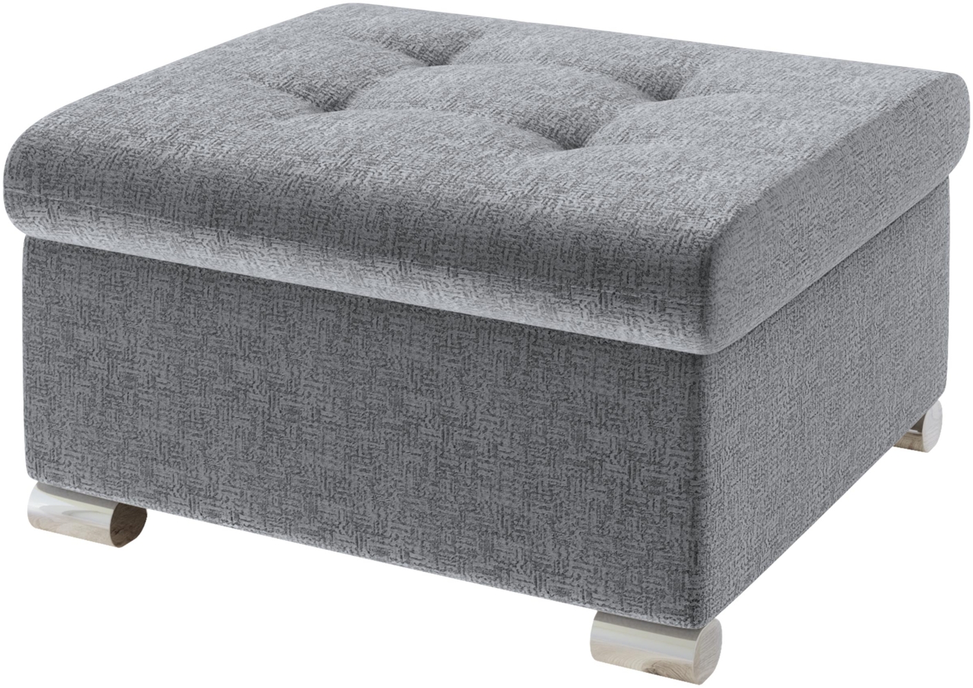 Polsterhocker Niko Klein, Farbe: Velvetto 05 Bild 1