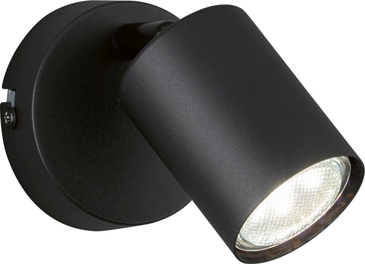 Fischer & Honsel 30368 Wandleuchte Vano 1-flammig Schwarz GU10 Bild 1