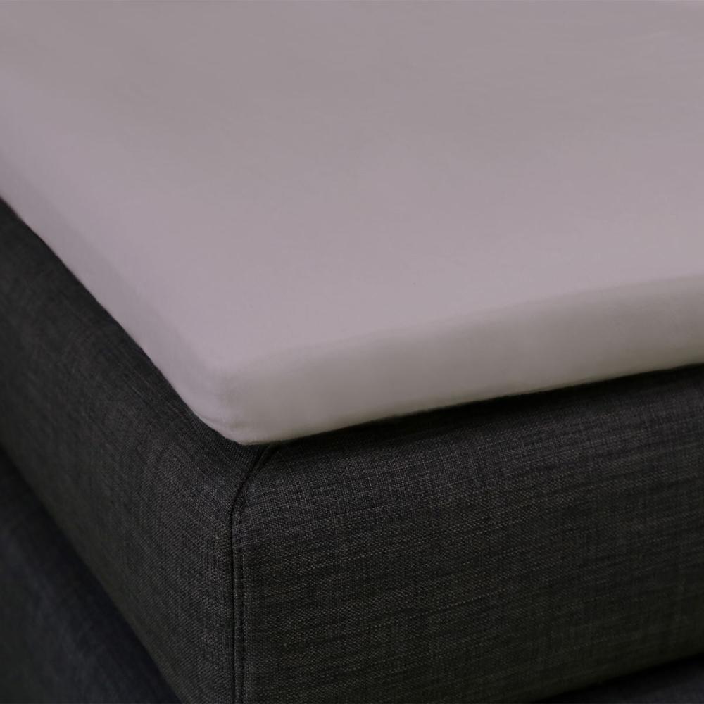 Formesse Bella Donna Topper Spannbetttuch La Piccola Restposten|90x200 cm| amethyst Bild 1