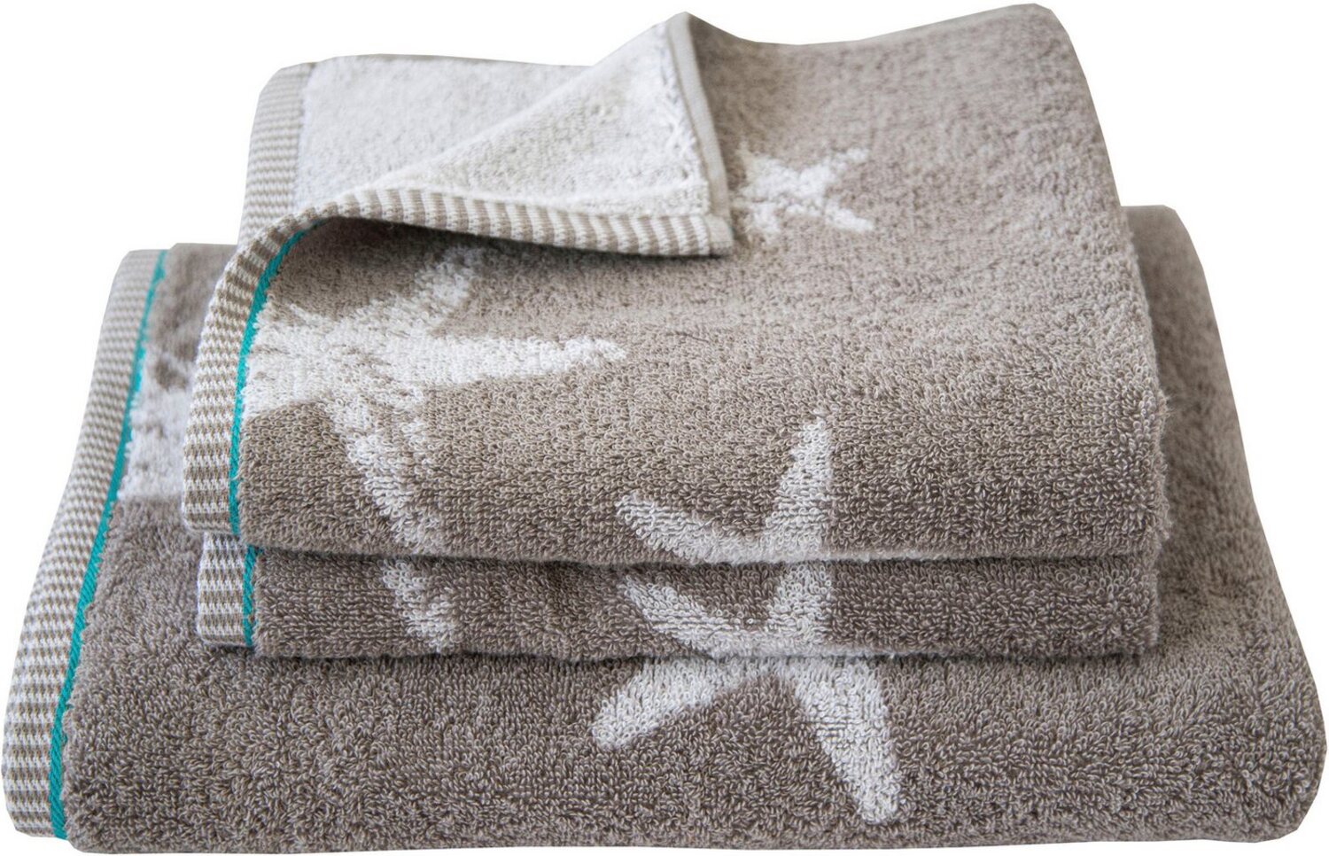 Dyckhoff Handtuch Maritim, Starfish, Frottier (1-St) Bild 1