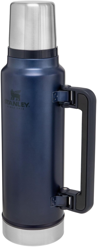 Stanley Classic Legendary Thermosflasche 1.4L - Thermos Hält 40 Stunden Heiß oder Kalt - Edelstahl Thermoskanne - BPA-Frei - Spülmaschinenfest - Nightfall Bild 1