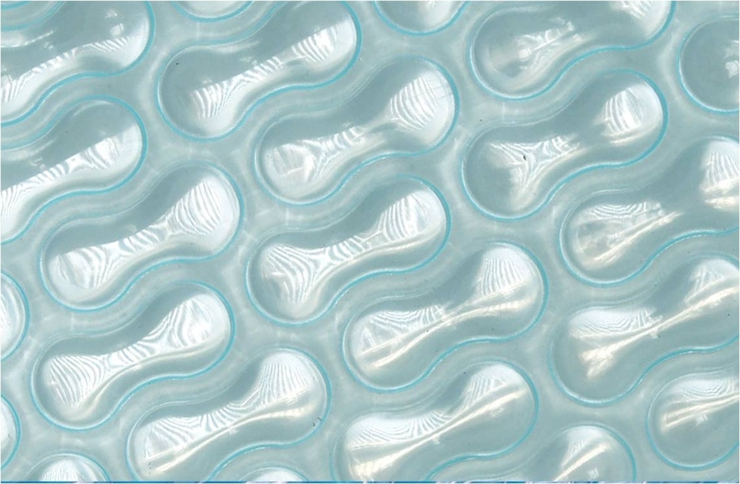 Solarplane Sol+Guard 500 µm GeoBubble Rechteck 500 x 300 cm Max Erwärmung Pool Bild 1