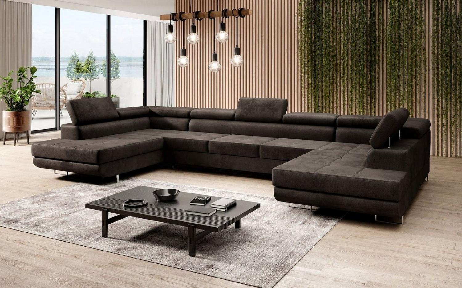 Baidani Sofa Sofa Taormina mit Schlaf- und Klappfunktion (Samt), inkl. Aufbau Bild 1