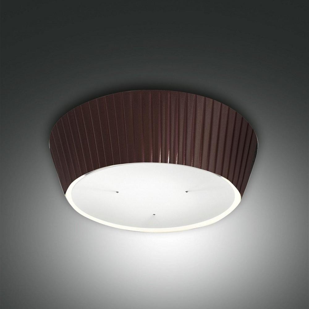 FABAS LUCE No. 2960-60-274 Deckenleuchte DOROTEA D. 40 Plissee braun Bild 1