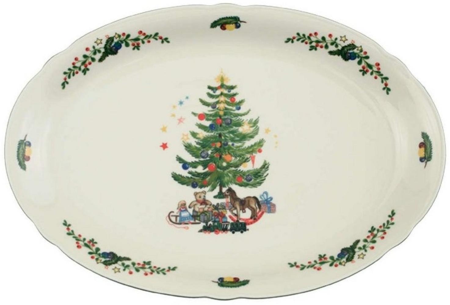 Seltmann Weiden Marieluise Servierplatte oval 34x26 cm Weihnachten 001.294654 Bild 1