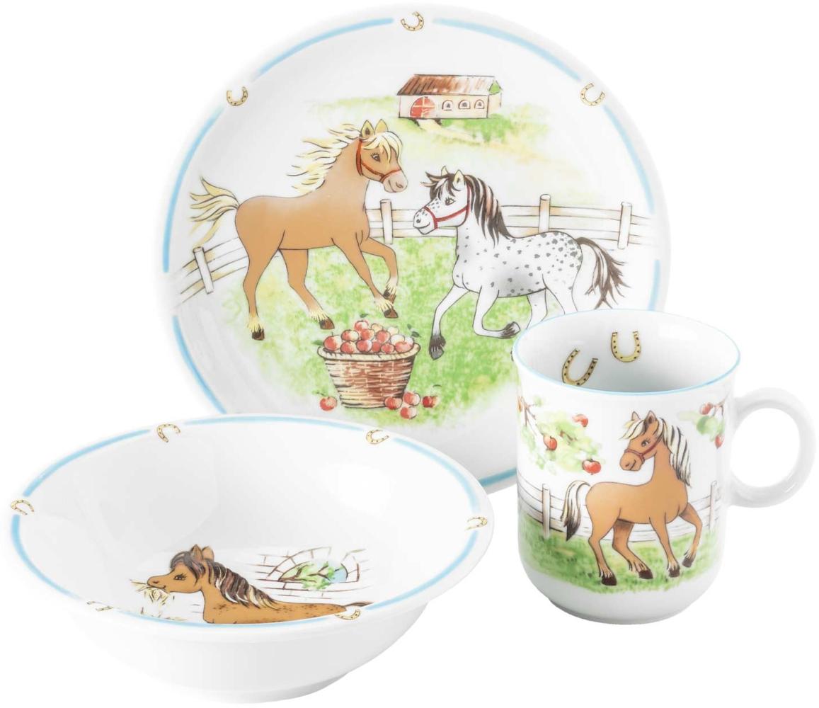 Seltmann Weiden Compact Kindergeschirr Set Mein Pony 3-teilig Bild 1