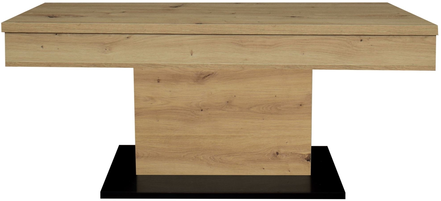 Couchtisch Höhenverstellbar Else 1 110x59x60 Holzwerkstoff Asteiche Bild 1