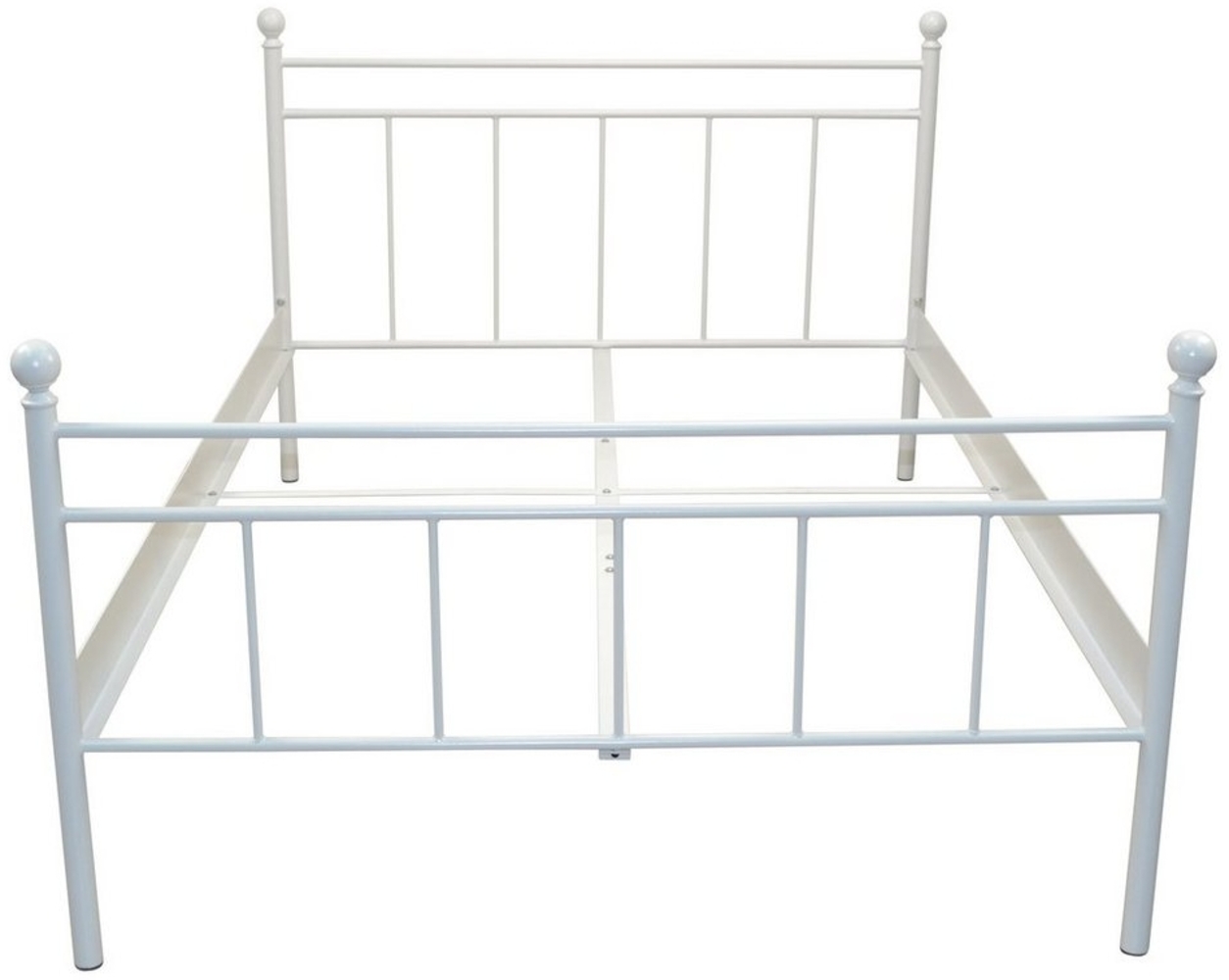 Metallbett "Rubi" 140x200 cm, weiß Bild 1