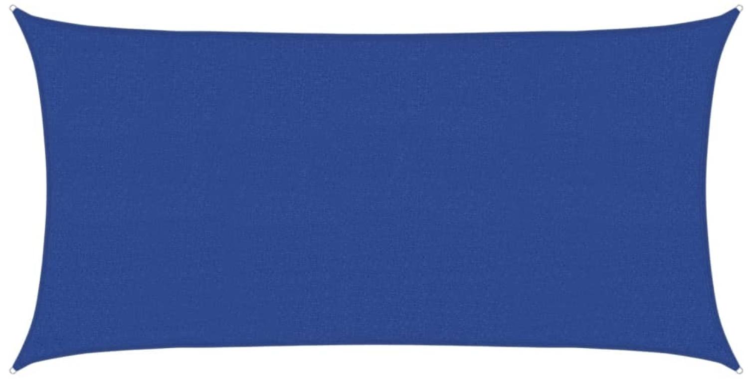 vidaXL Sonnensegel 160 g/m² Blau 2x3,5 m HDPE 311503 Bild 1