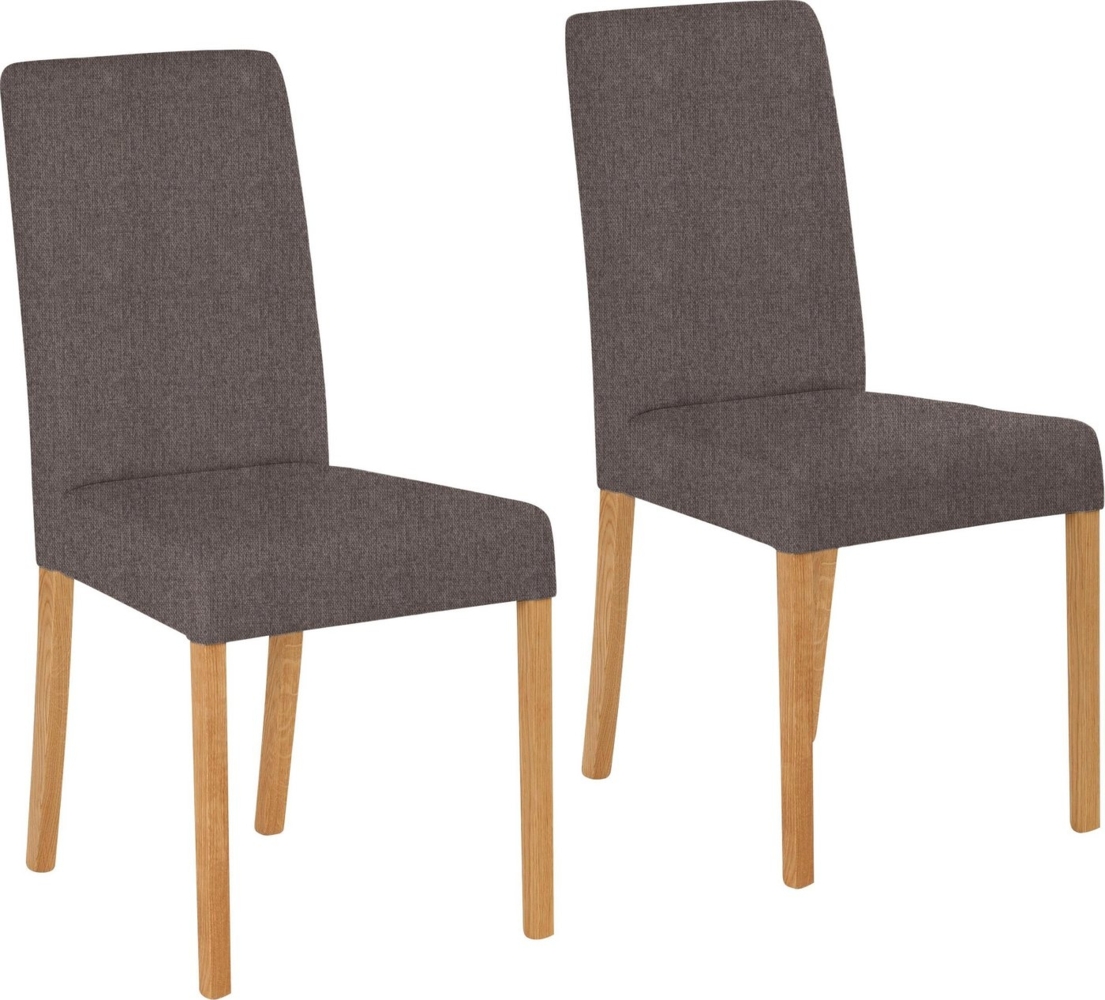 Home affaire 4-Fußstuhl Bologna (Set, 2 St), Gestell aus Massivholz Bild 1