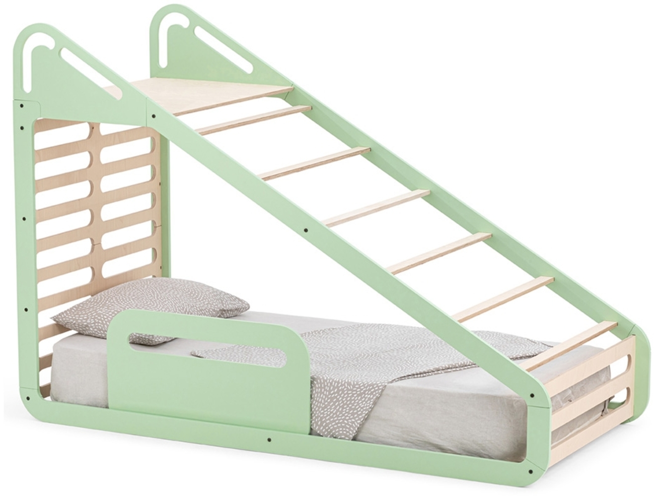 MamaToyz Holz Kinderbett Sleepy | Montessori Bett Bild 1