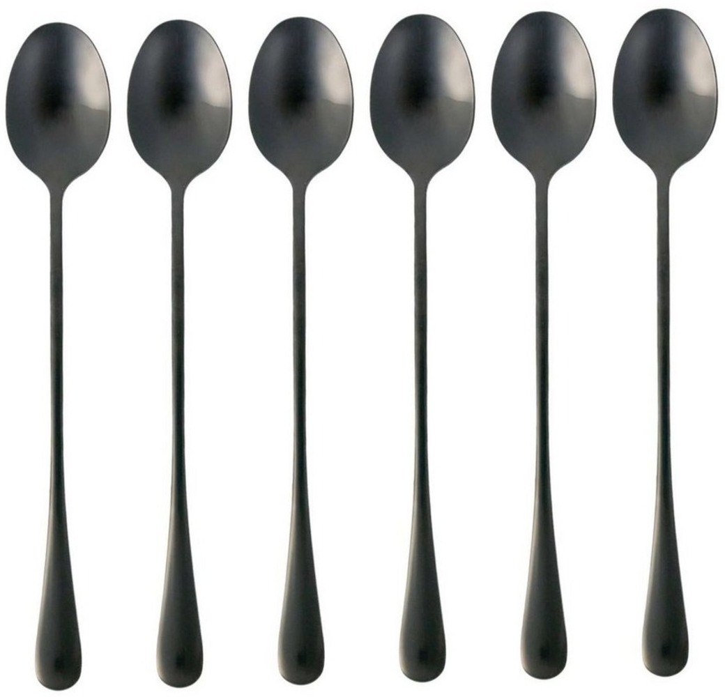 Intirilife Dessertlöffel (6 Stück), 6er Set Löffel Dessertlöffel Kaffee Latte Macchiato Longdrinks Bild 1